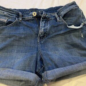 JAG Roll Cuff Jean Shorts
